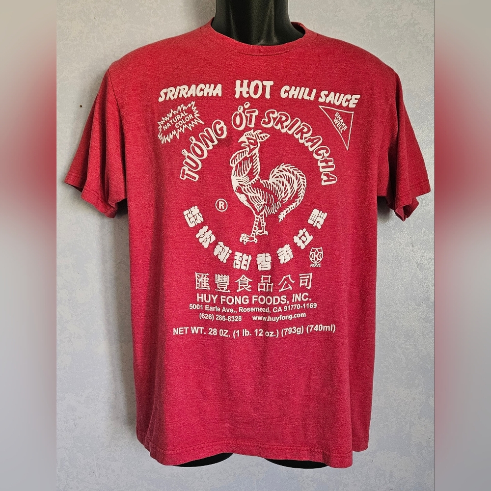 🟡 RIPPLE JUNCTION Sriracha Graphic Tee M
